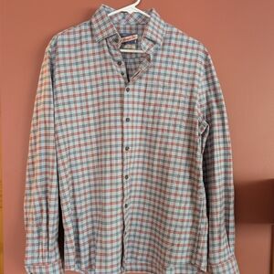 Men's Plaid Button-Down Shirt